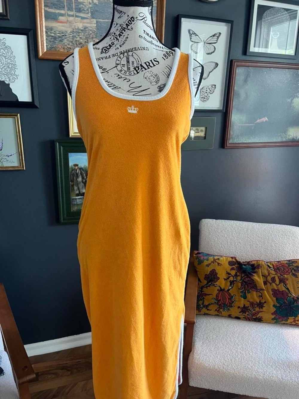 NWOT Juicy Couture Terry Cloth Dress-Size Small Y2K